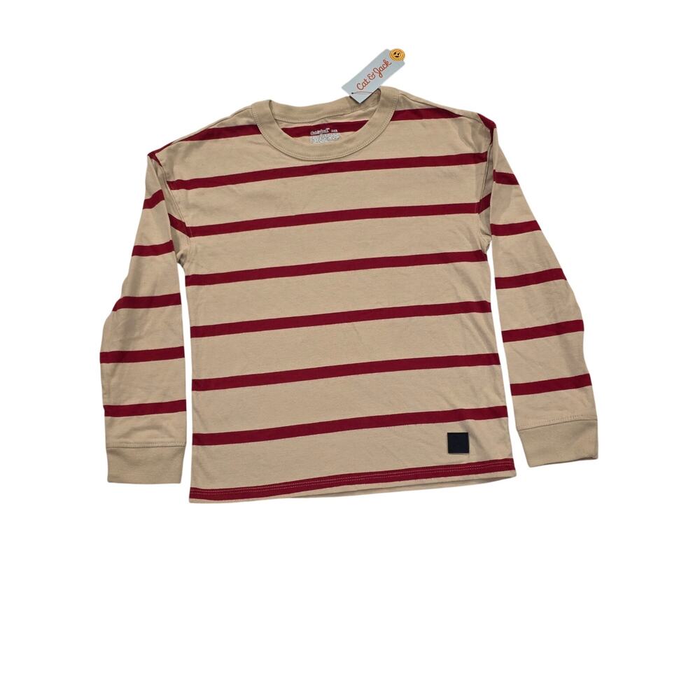 Cat & Jack Boys Long Sleeve Shirt Medium 8 NWT